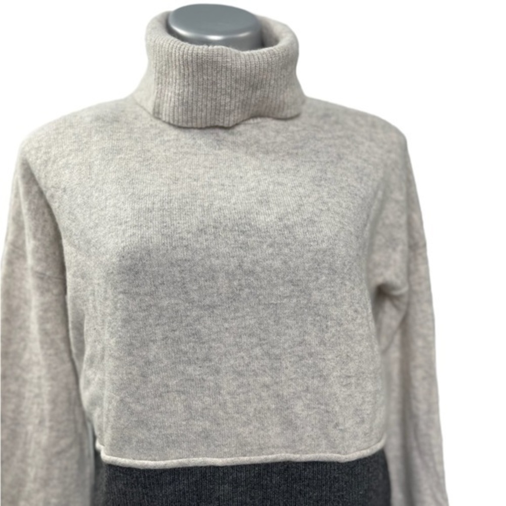 Knyt and Lynk boxy cropped cashmere sweater